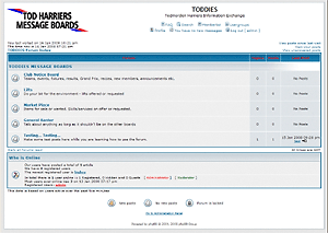 TODDIES FORUM SCREENSHOT TODDIES FORUM SCREENSHOT