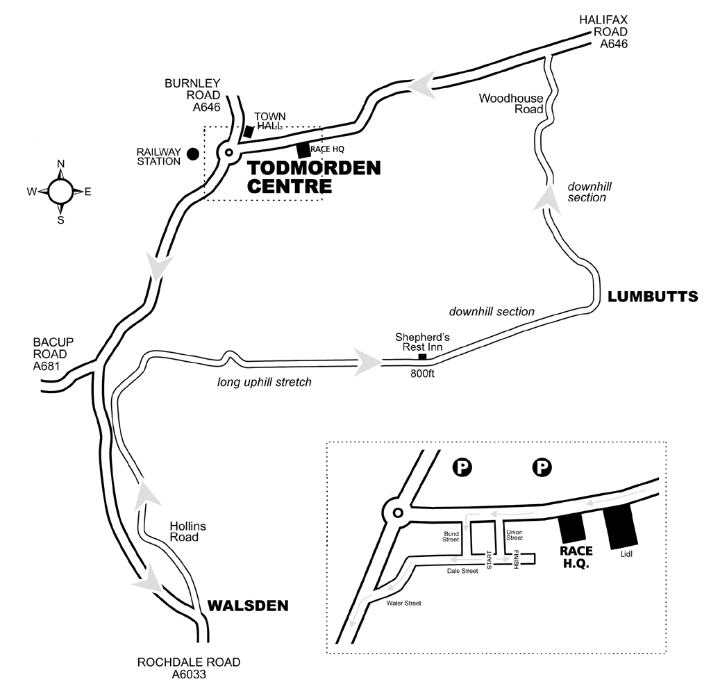 HOT TODDY COURSE MAP